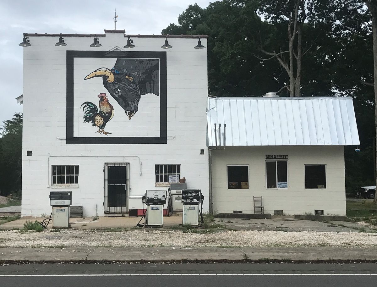 Old country store building
